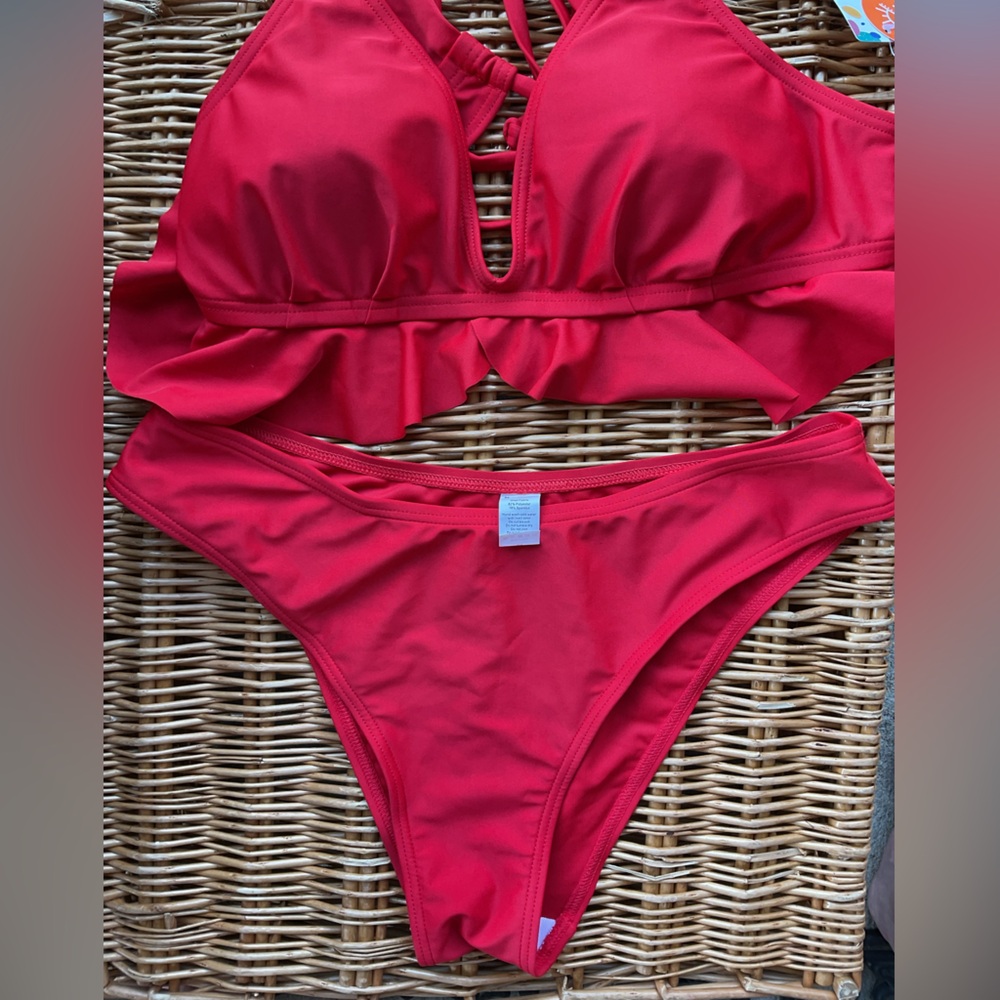 Red Bikini Set